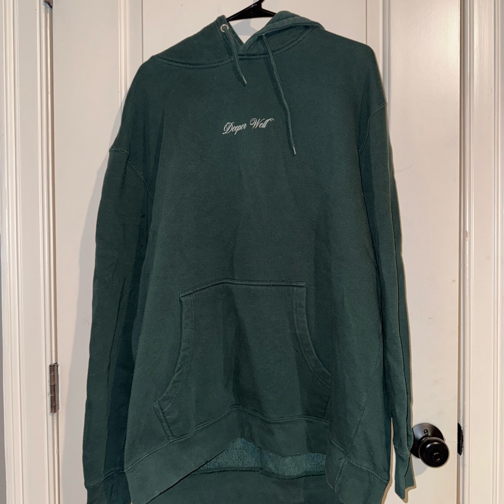 Kacey Musgraves green hoodie